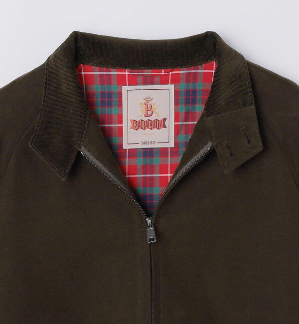 SHIPS「【SHIPS別注】BARACUTA: G9 BOX JACKET LIGHT MOLESKIN」|ブルゾン・スタジャン|
