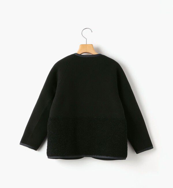 SHIPS KIDS「SHIPS KIDS:140～150cm/〈手洗い可能〉リバーシブル ボア ブルゾン」|ブルゾン・スタジャン|
