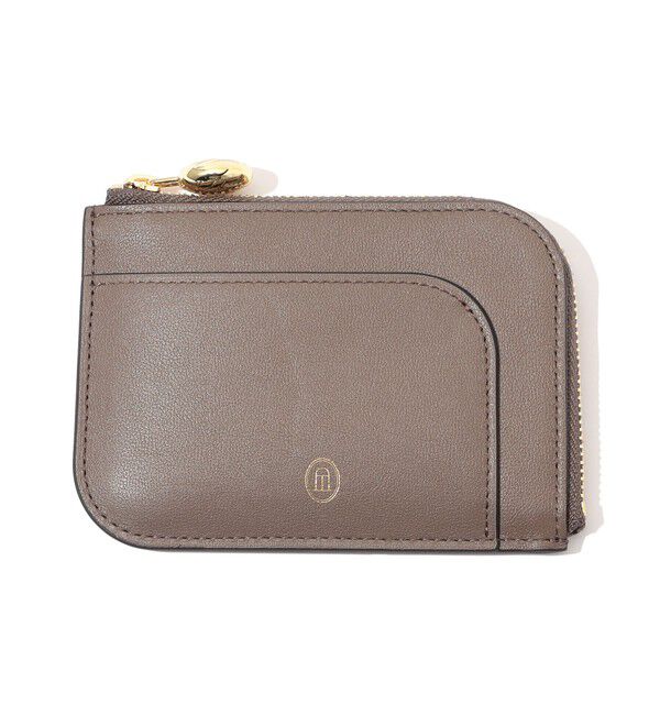TOMORROWLAND GOODS「ATELIER TOMORROW FLAT ウォレット」|コインケース|17 チャコールグレー