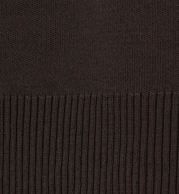 Edition「ELS cotton ポロカーディガン」|カーディガン|