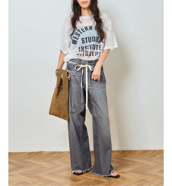  「SHEER LOGO TEE」|Tシャツ・カットソー|