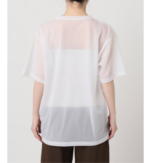  「SHEER LOGO TEE」|Tシャツ・カットソー|