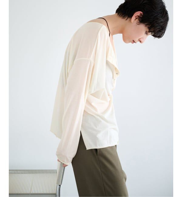EMILYWEEK「《追加3/予約》2WAYスナッププルオーバー」|Tシャツ・カットソー|
