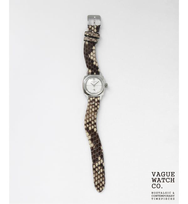 HIROB「《予約》VAGUE WATCH CO.  Coussin Sophie 28mm heavy wavy SS」|腕時計|シルバー