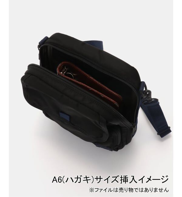 HIROB「《予約》PORTER x VAGUE WATCH CO. Watchman Shoulders Black」|ショルダー・メッセンジャー|