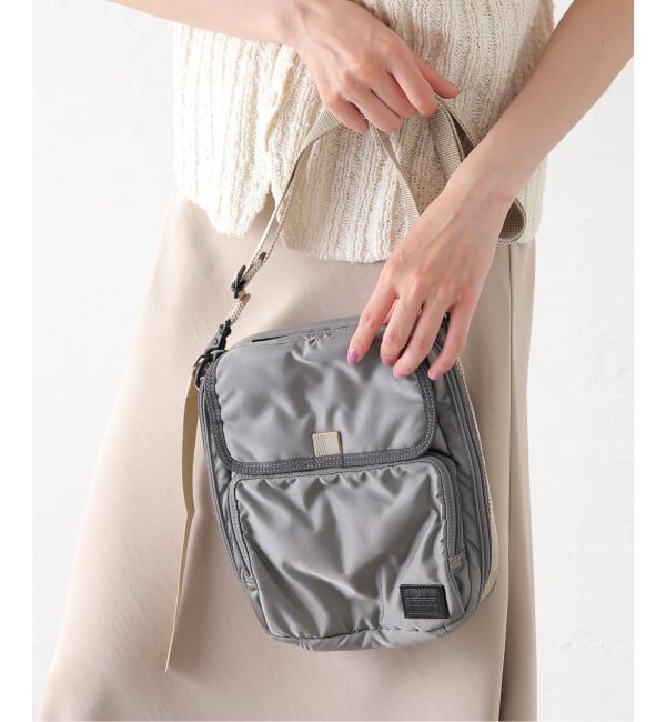 HIROB「《予約》PORTER x VAGUE WATCH CO. Watchman Shoulders Grey」|ショルダー・メッセンジャー|