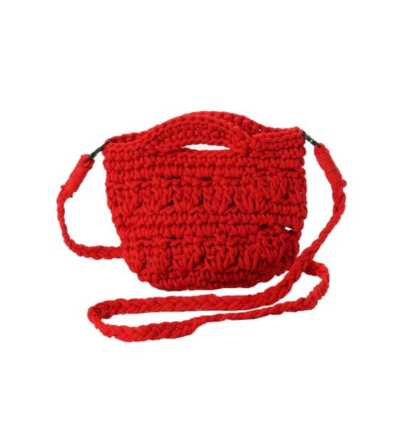 JOINT WORKS「SUBLiMEROW / サブライムロー HAND ROPE POUCH」|ショルダー・メッセンジャー|レッド