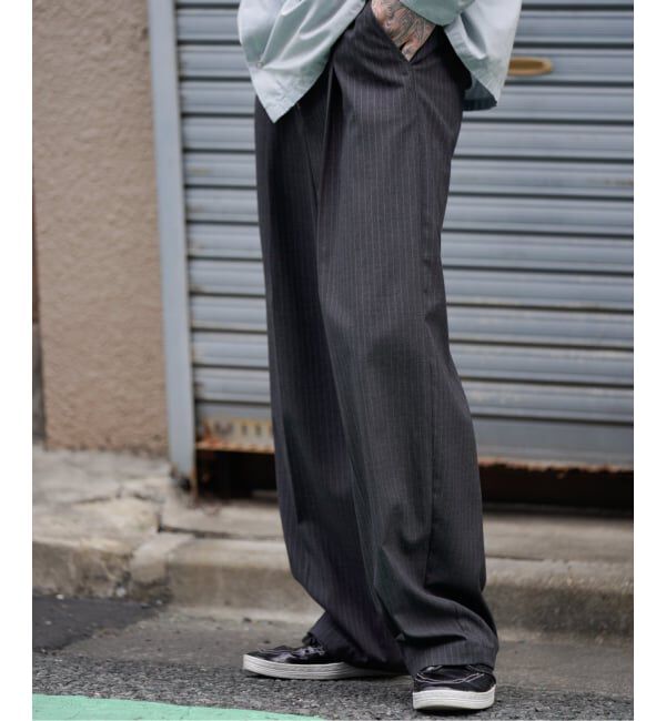 JOINT WORKS「フロントジップスラックス / J Front Zip Slacks」|スラックス|