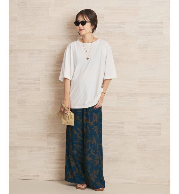 Plage「brush flower graphic パンツ」|その他|