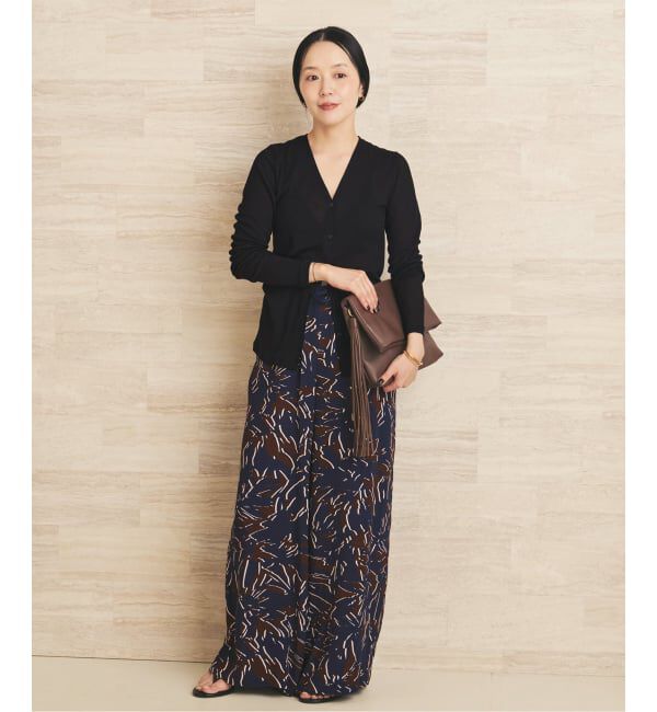 Plage「brush flower graphic パンツ」|その他|