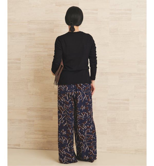 Plage「brush flower graphic パンツ」|その他|