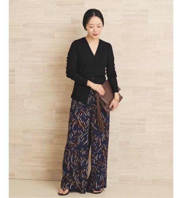Plage「brush flower graphic パンツ」|その他|