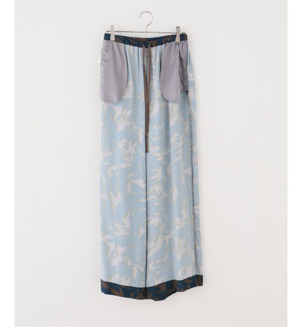 Plage「brush flower graphic パンツ」|その他|