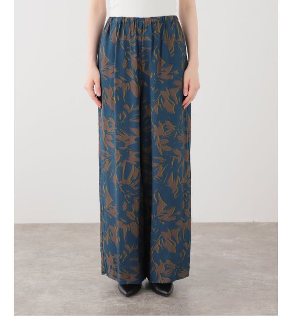Plage「brush flower graphic パンツ」|その他|