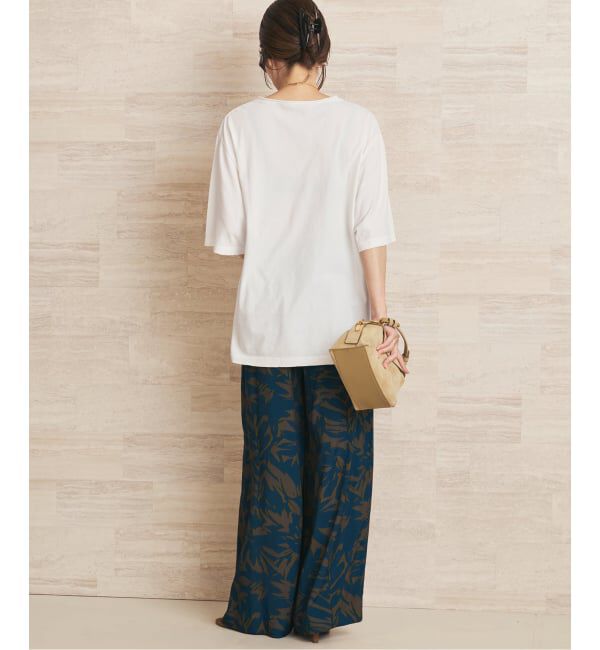 Plage「brush flower graphic パンツ」|その他|