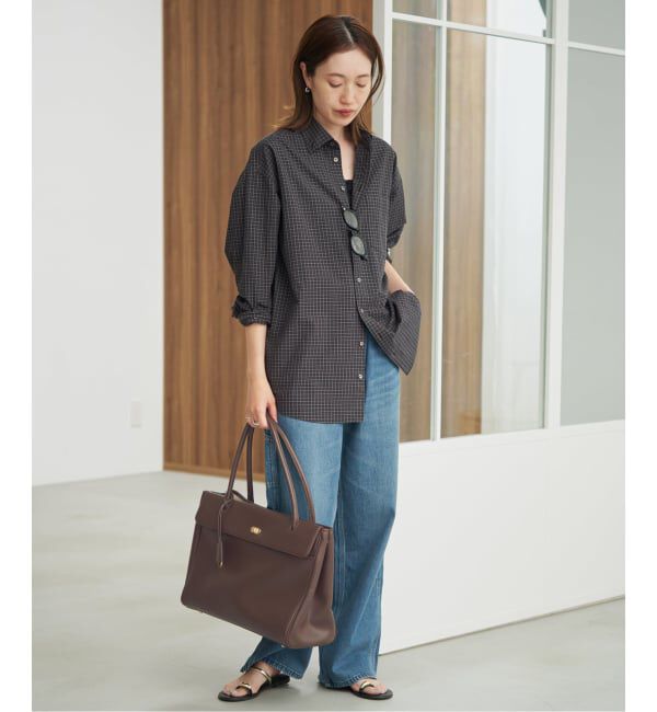SLOBE IENA「《予約》SLOBE フラップトートバッグ」|トートバッグ|