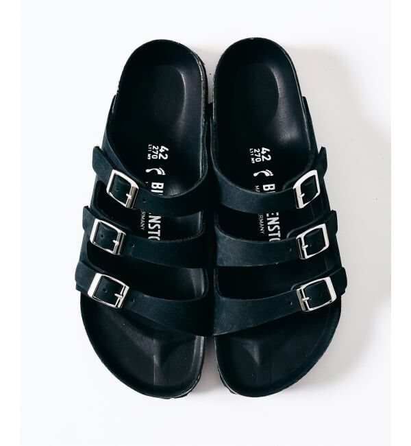 417 EDIFICE「BIRKEN STOCK / ビルケンシュトック 417別注 Narrow Florida FR LENB」|サンダル|