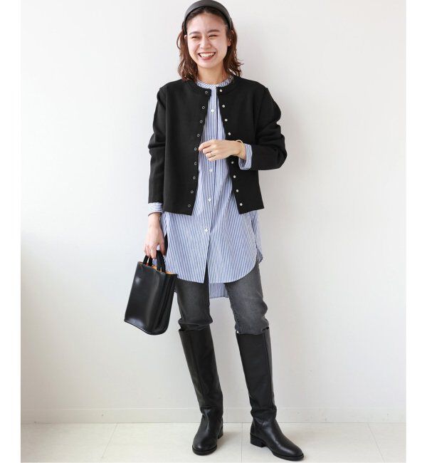 JOURNAL STANDARD relume「《WEB限定追加2》ウォッシャブルスポンジニットクルーネックカーディガン」|カーディガン|