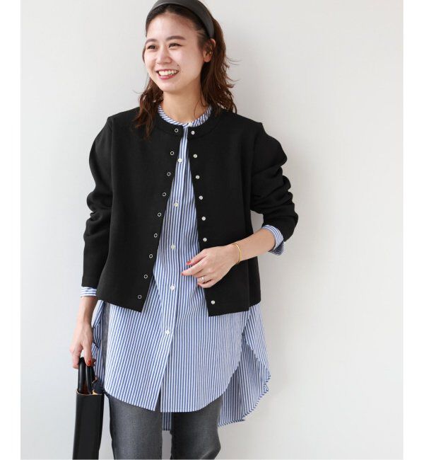 JOURNAL STANDARD relume「《WEB限定追加2》ウォッシャブルスポンジニットクルーネックカーディガン」|カーディガン|