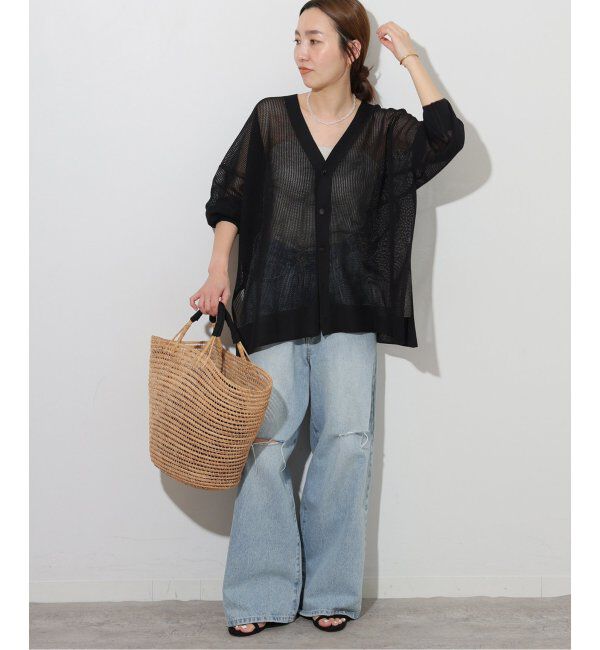JOURNAL STANDARD relume「《追加》メッシュカーディガン」|カーディガン|