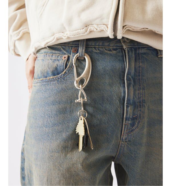 JOURNAL STANDARD relume「《追加予約》Button Works / ボタンワークス 別注 シャックル カラビナ」|キーケース|