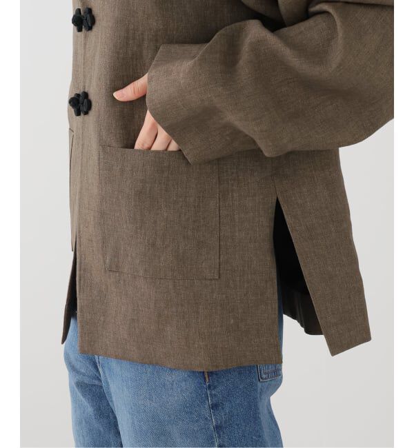 journal standard L'essage「ROHE/ローエ Mandarin linen jacket ジャケット」|その他|