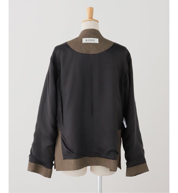 journal standard L'essage「ROHE/ローエ Mandarin linen jacket ジャケット」|その他|