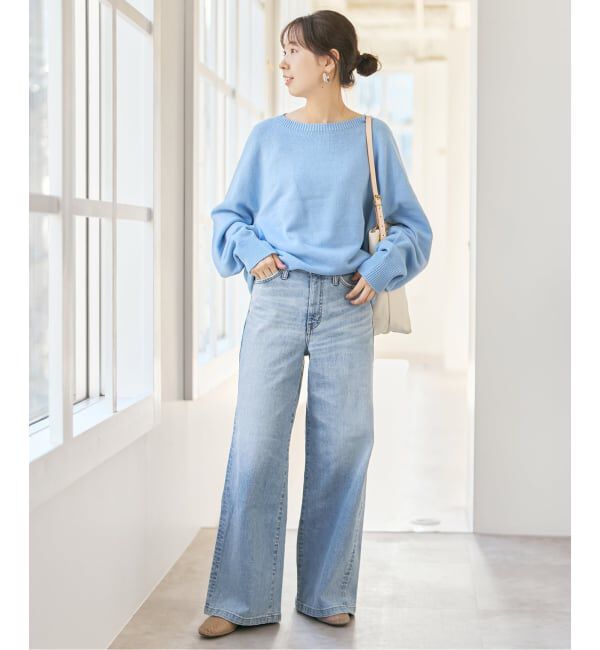 Spick and Span「《別注 / 追加》SOMETHING / サムシング NEW LISA WIDE*」|デニム|