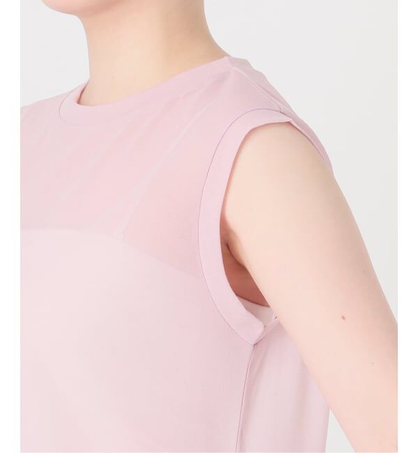 「【洗える】シアートリコットタンクトップ」|Tシャツ・カットソー|