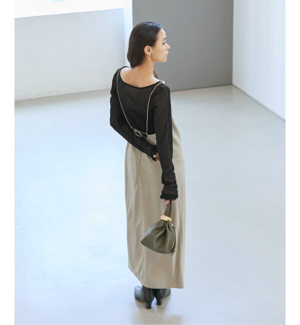  「《予約》【洗える】袖メローカットソー」|Tシャツ・カットソー|