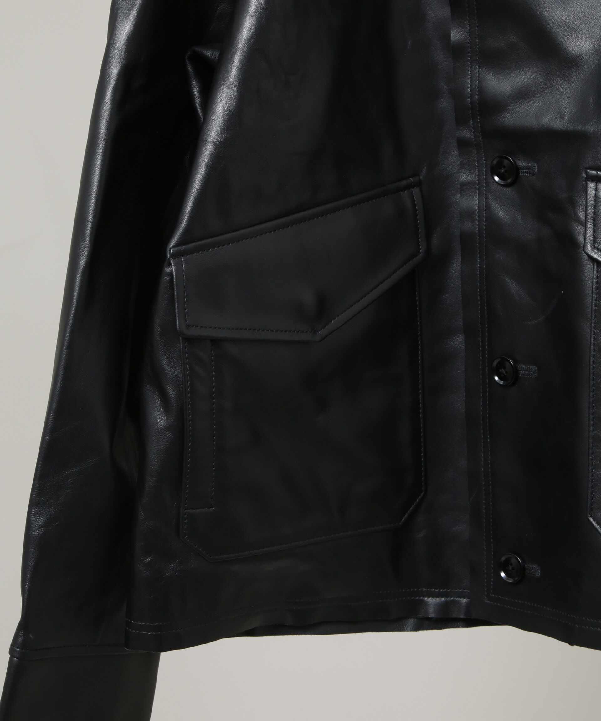 nano･universe「Schott/別注 LEATHER JACKET」|ライダースジャケット|