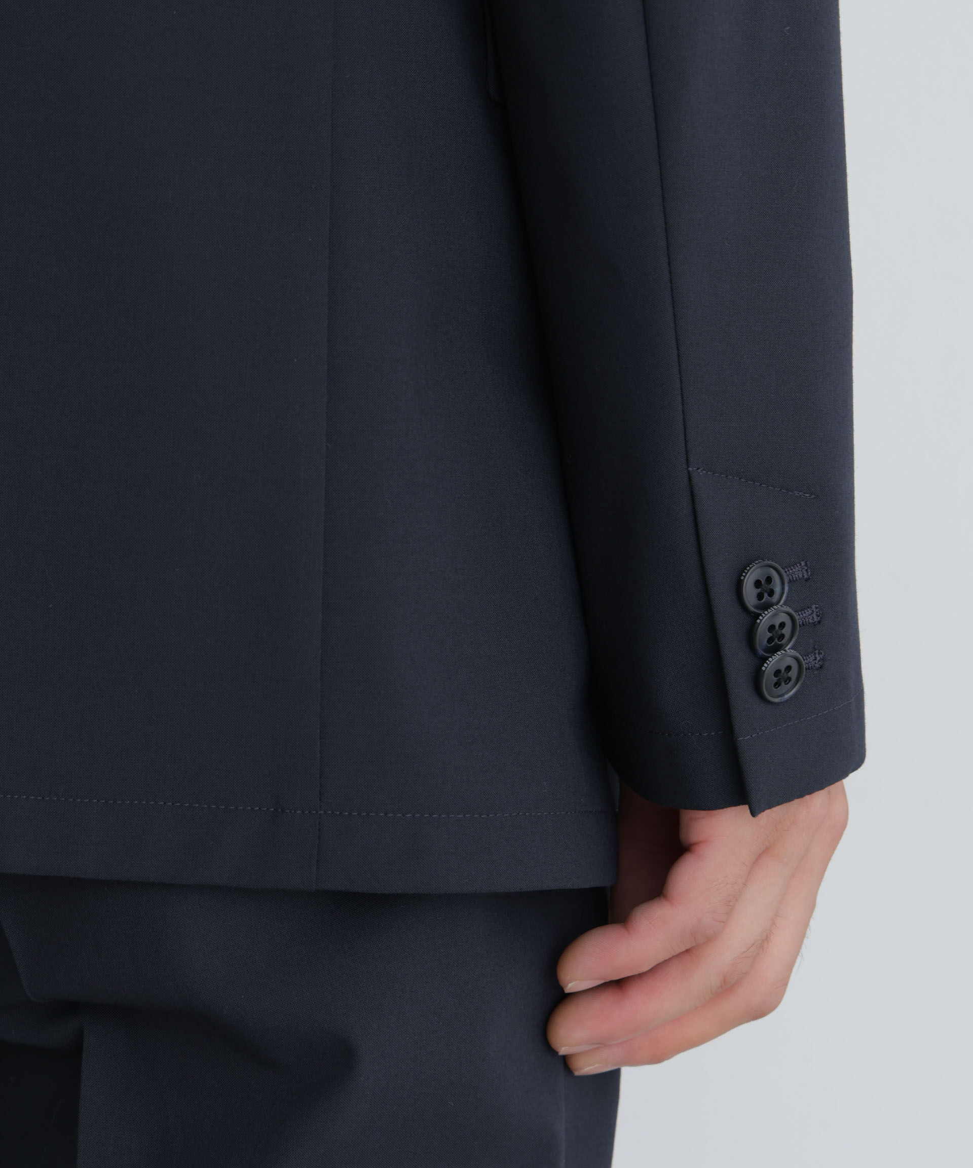 NANO universe「「Damerino」ウールライクトロストレッチセットアップ/WASHABLE」|スーツ|