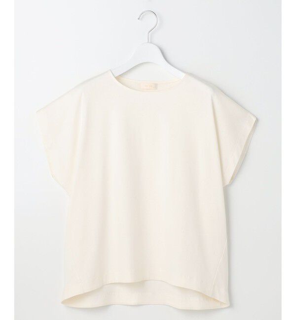 ANY SIS「【シルクタッチさら魅せTシャツ】後ろコクーン プルオーバー」|Tシャツ・カットソー|