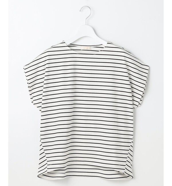 ANY SIS「【シルクタッチさら魅せTシャツ】後ろコクーン プルオーバー」|Tシャツ・カットソー|