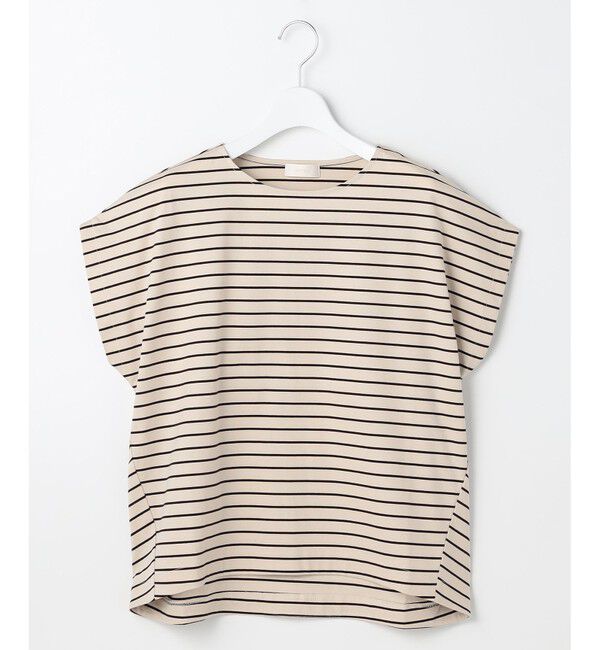 ANY SIS「【シルクタッチさら魅せTシャツ】後ろコクーン プルオーバー」|Tシャツ・カットソー|