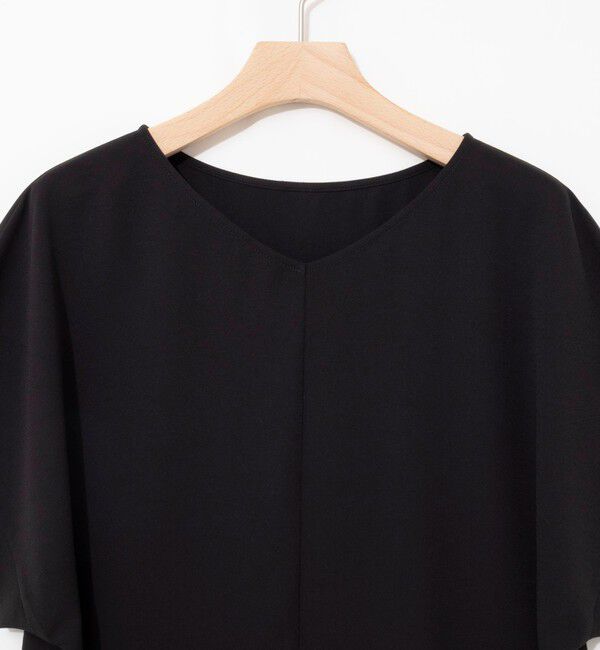 NOLLEY'S「【WEB＆一部店舗限定カラー】《セットアップ対応》ジョーゼットＶネックプルオーバー」|シャツ・ブラウス|