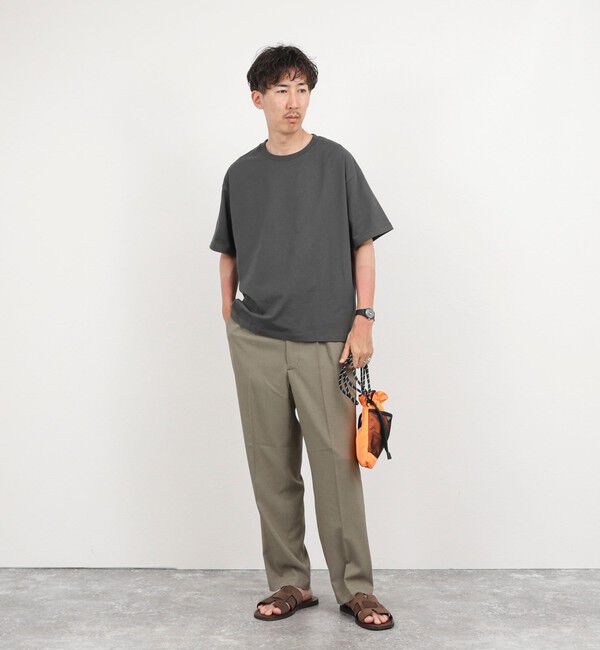 NOLLEY'S goodman「Reflax ワンタックイージーパンツ 26SS」|チノ|