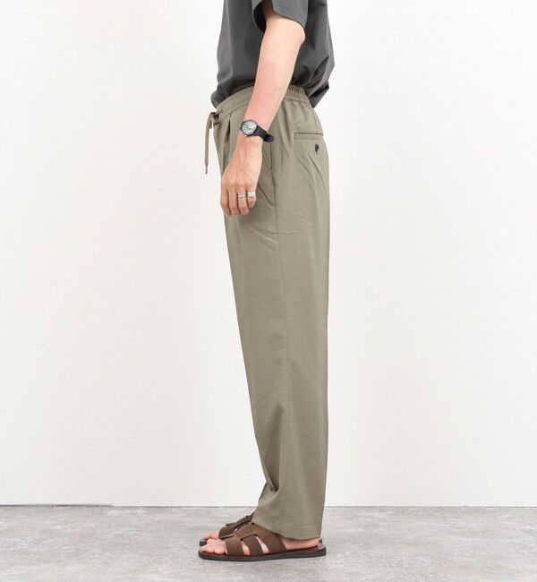 NOLLEY'S goodman「Reflax ワンタックイージーパンツ 26SS」|チノ|
