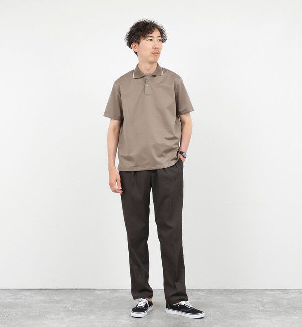 NOLLEY'S goodman「《ビジカジ対応》ハイゲージ鹿の子ポロシャツ 26SS」|ポロシャツ|