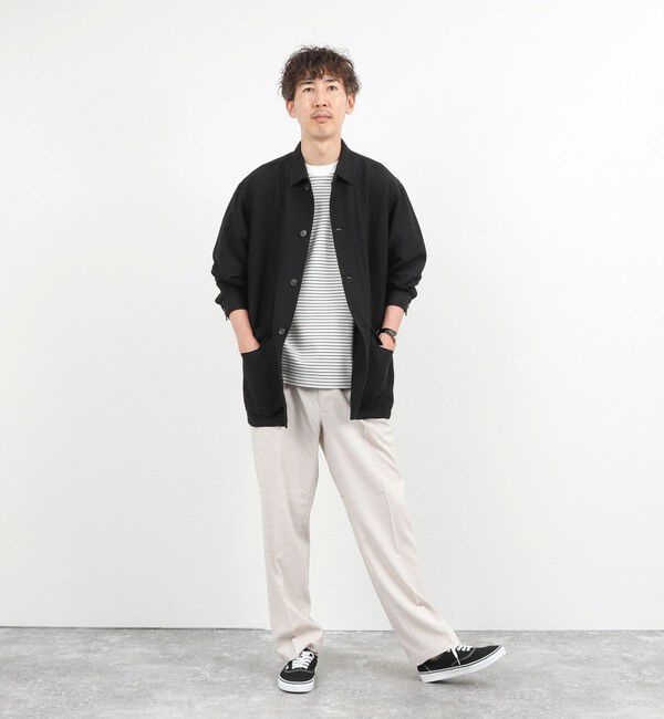 NOLLEY'S goodman「Li/R リネンレーヨン シャツブルゾン 26SS」|ブルゾン・スタジャン|