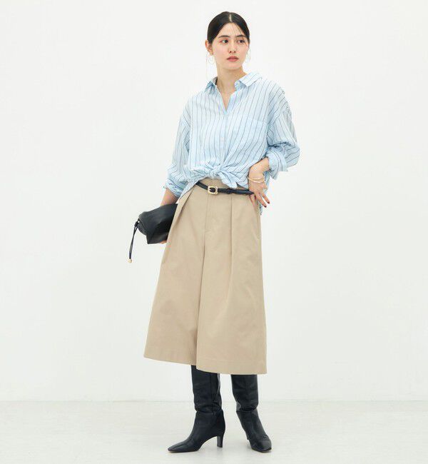 NOLLEY'S「ウォッシャブルタックギャバキュロット」|その他|