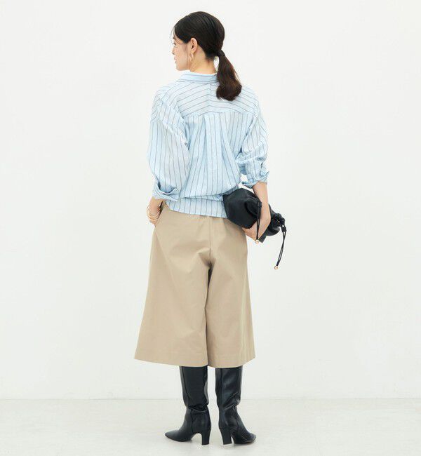 NOLLEY'S「ウォッシャブルタックギャバキュロット」|その他|