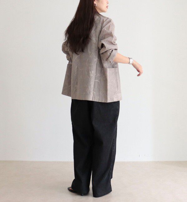 fredy emue「【MADE IN INDIA】シアー刺繍ジャケット」|テーラードジャケット|