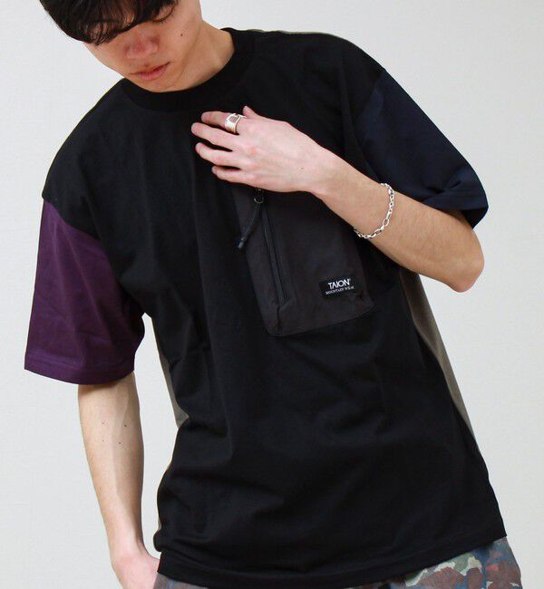 GLOSTER「【TAION / タイオン】MOUNTAION POCKET T-SH」|Tシャツ・カットソー|