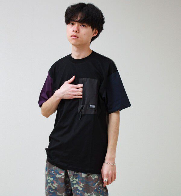 GLOSTER「【TAION / タイオン】MOUNTAION POCKET T-SH」|Tシャツ・カットソー|
