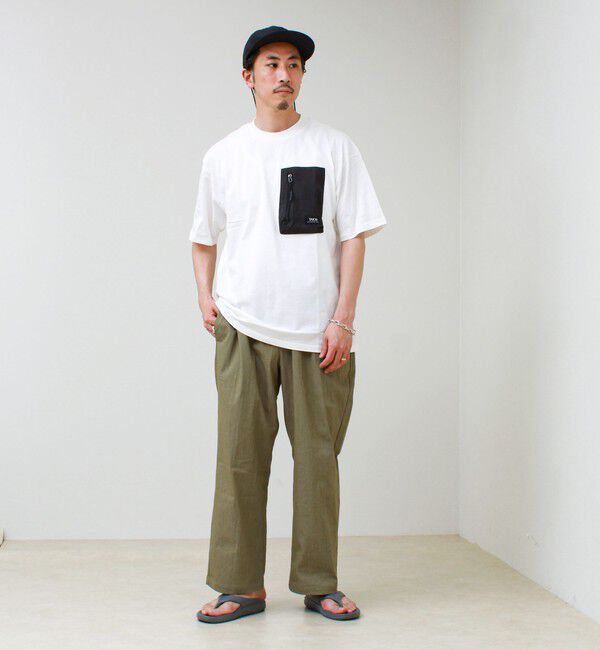 GLOSTER「【TAION / タイオン】MOUNTAION POCKET T-SH」|Tシャツ・カットソー|