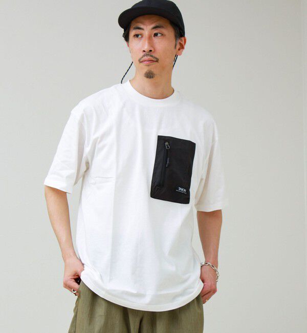 GLOSTER「【TAION / タイオン】MOUNTAION POCKET T-SH」|Tシャツ・カットソー|