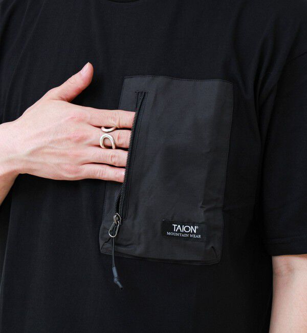 GLOSTER「【TAION / タイオン】MOUNTAION POCKET T-SH」|Tシャツ・カットソー|