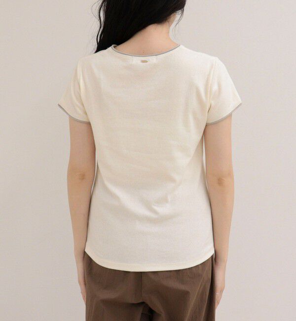 fredy emue「リンガー配色Tシャツ」|Tシャツ・カットソー|