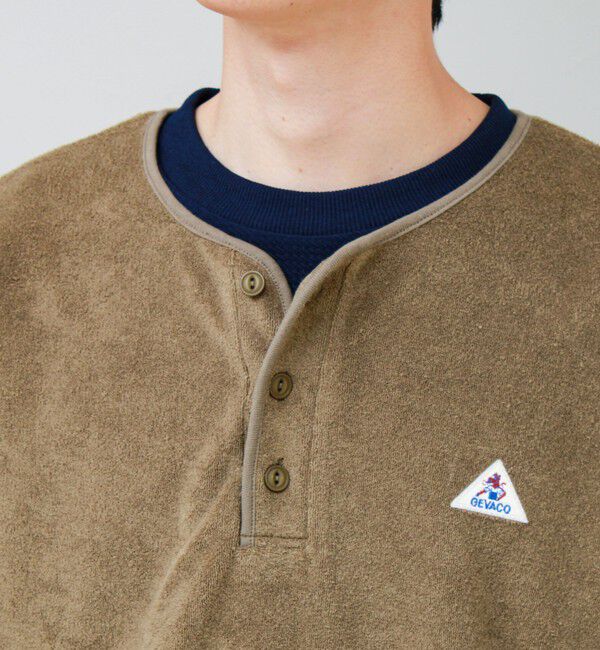 GLOSTER「【GEVACO/ゲバコ】パイルヘンリーネックＴシャツ」|Tシャツ・カットソー|